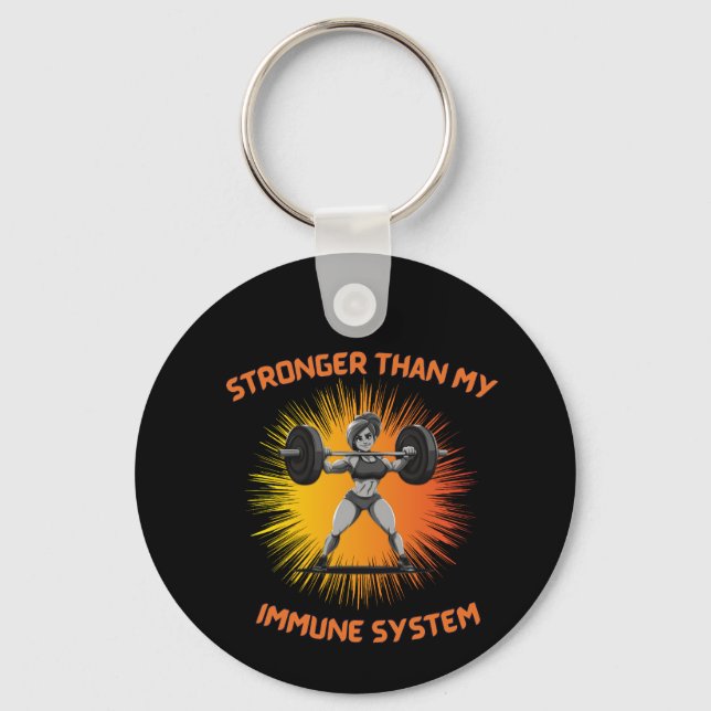 fun keychain for people living with MS (Front)