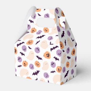 Fun Kids Halloween Pattern Favour Box