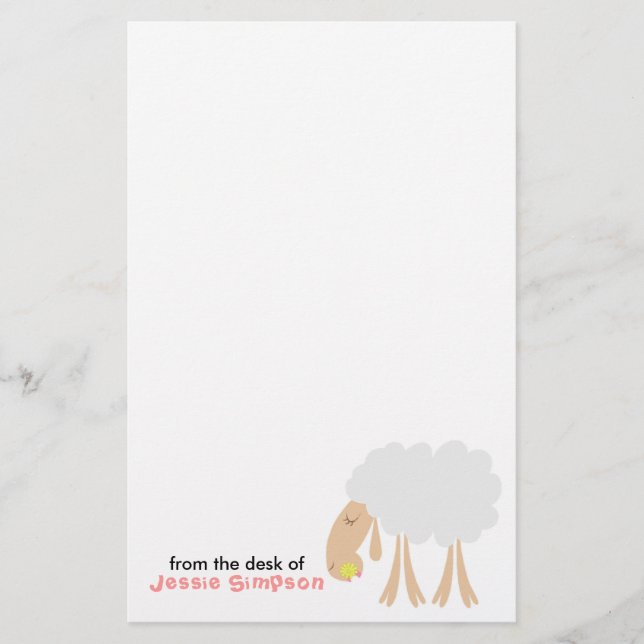 Fun Kids' Personalised Stationery (Front)