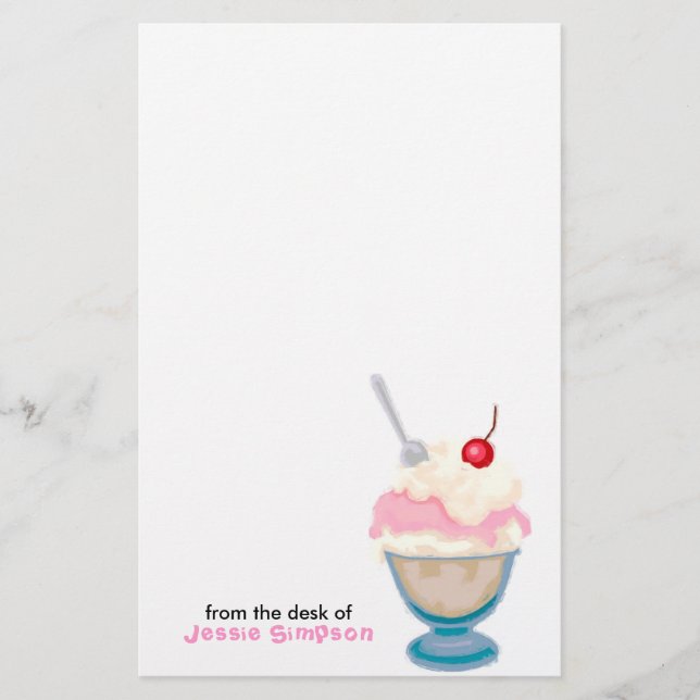 Fun Kids' Personalised Stationery (Front)