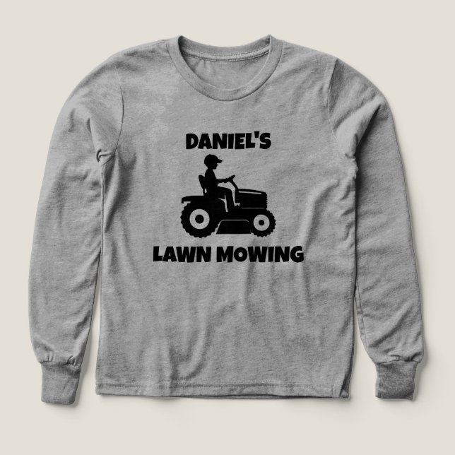 Fun Kids Riding Lawn Mower (Design Front)