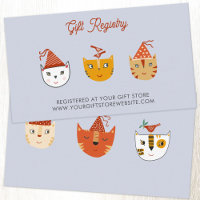 Fun Kitty Cat Baby Shower Gift Registry