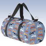 Fun Kitty Cat Duffle Bag<br><div class="desc">Lots of lovely little cats for animal lovers.  Original art by Nic Squirrell.</div>