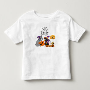 Fun Kitty Halloween Toddler T-Shirt