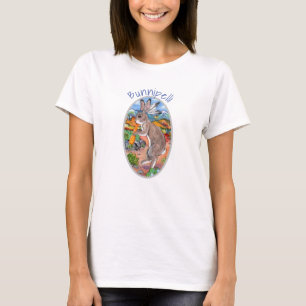 Fun Kokopelli Rabbit Southwest Animal Colourful Ar T-Shirt