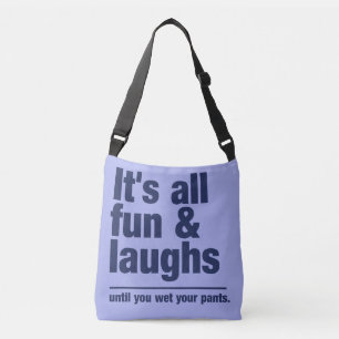 FUN & LAUGHS custom colour bags