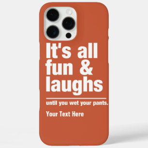 FUN & LAUGHS custom colour cases