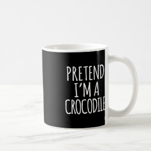 Fun Lazy Halloween Costume - Pretend Im A Crocodil Coffee Mug