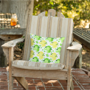 Fun Lemons lime  lemon lime slices sunny citrus   Cushion
