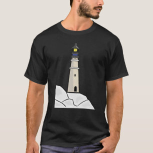 FUN LIGHTHOUSE LIGHTHOUSE BUILDING THE LIGHT OCEAN T-Shirt