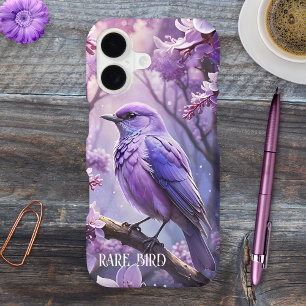 Fun Lilac Purple Rare Bird Artistic Phone Case
