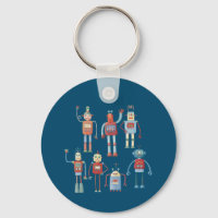 Fun Little 1950s Style Retro Robots