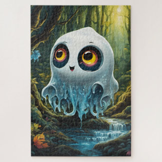 Fun little ghost jigsaw puzzle