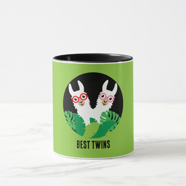 Fun Llama Alpaca Accessories Mug (Center)