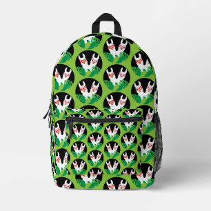 Fun Llama Alpaca Accessories Printed Backpack