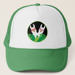 Fun Llama Alpaca Accessories Trucker Hat
