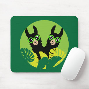 Fun Llama Alpaca Home And Living Mouse Pad
