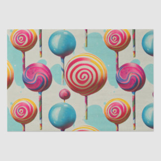 Fun Lollipops and Everything Candy Lane Collection Tissue Paper