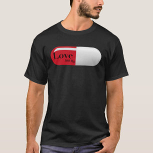 Fun Love Graphic Inspirational Rx Nurse Pill Tees