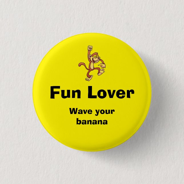 fun lover pin (Front)