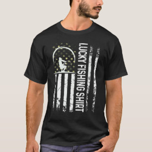 Fun Lucky Fishing For Fishing Tee