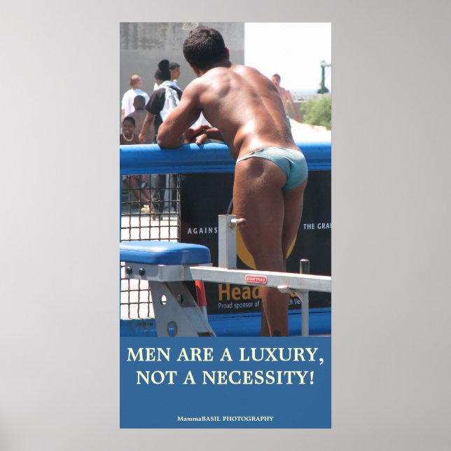 Fun Luxury Men Poster! Poster (Front)