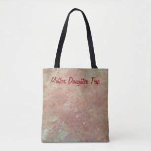 Fun Matching Mother Daughter Trip Travel Totes