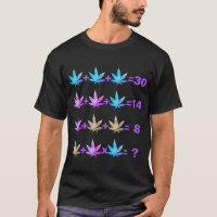 Fun maths quiz t-shirt pink purple Mens tshirt 