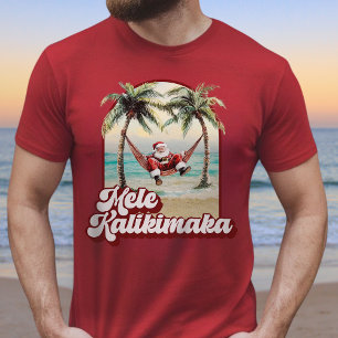 Fun Mele Kalikimaka Hawaiian Christmas T-Shirt
