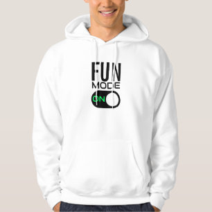 Fun Mode On. Personalise Hoodie