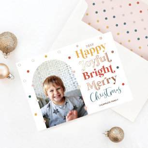 Fun Modern Confetti Happy Joyful Bright Photo Arch