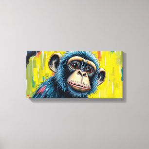 Fun Monkey Canvas Print