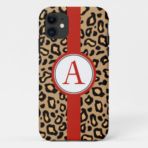 Fun Monogrammed Leopard iPhone 5 Case Mate