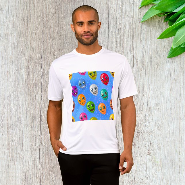 Fun Monster Face Balloons T-Shirt (Creator Uploaded)
