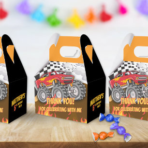 Fun Monster Truck Birthday Favour Box