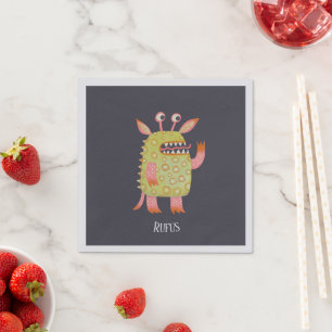Fun Monsters Napkin