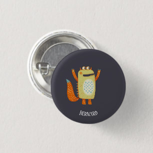 Fun Monsters Personalised 3 Cm Round Badge