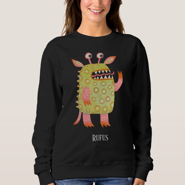 Fun Monsters Personalised Sweatshirt (Front)