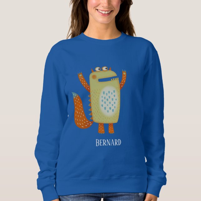 Fun Monsters Personalised Sweatshirt (Front)