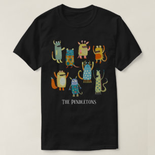 Fun Monsters Personalised T-Shirt