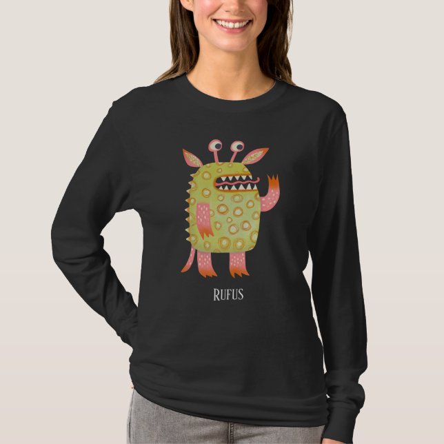 Fun Monsters Personalised T-Shirt (Front)