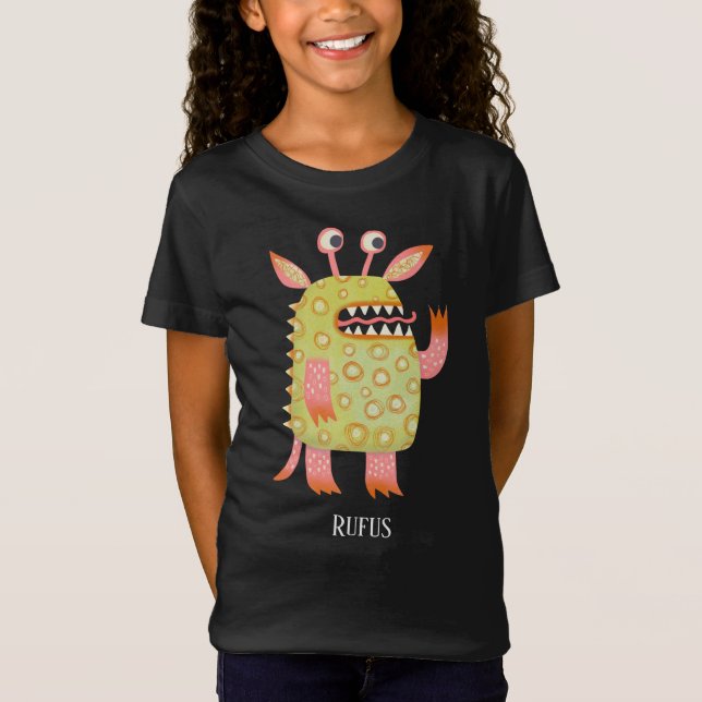 Fun Monsters Personalised T-Shirt (Front)