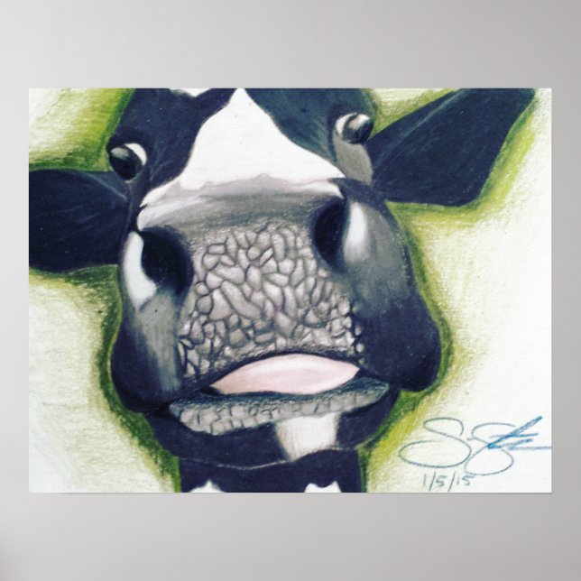 Fun Moo Cow Poster (Front)
