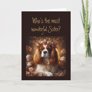 Fun Most Wonderful Sister? Birthday  Card
