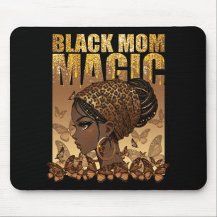 Fun Mothers Day Mama Mum African American  Mouse Pad