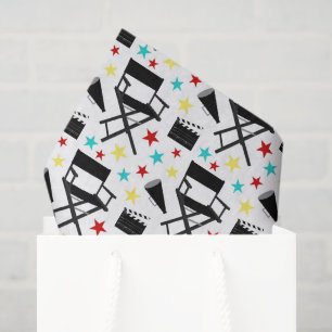 Fun Movie party pattern tissue Paper