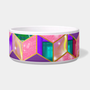 Fun Multi-Mixed Diamond-Shaped Hexagon