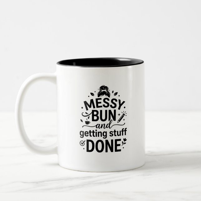 Fun Mum Mug 2Tone Quote (Left)