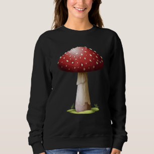Fun Mushrooms Foraging Mycology Fungi Cool Mushroo Sweatshirt