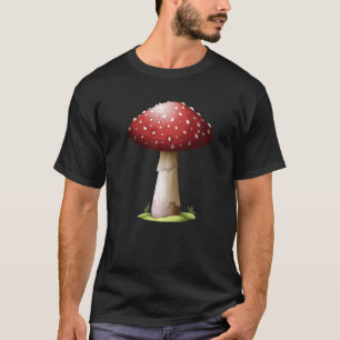 Fun Mushrooms Foraging Mycology Fungi Cool Mushroo T-Shirt